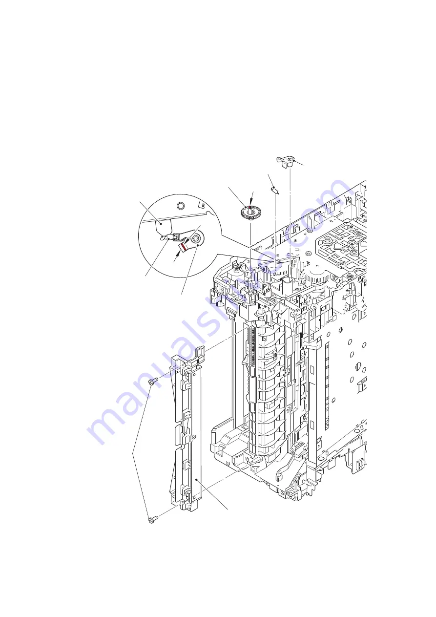 Brother HL-2260 Service Manual Download Page 133