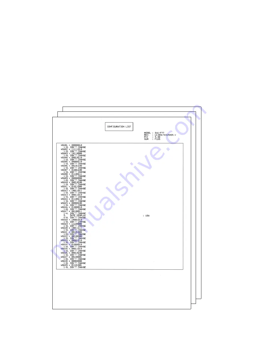 Brother HL-2260 Service Manual Download Page 160