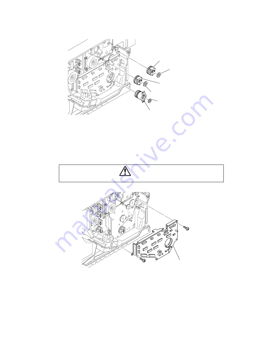 Brother HL-2400C Series Service Manual Download Page 208