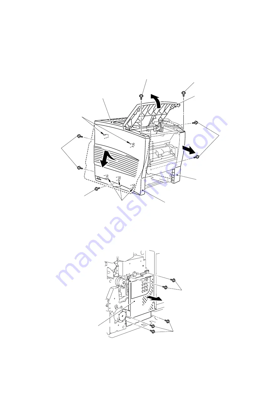 Brother HL-2460N Service Manual Download Page 111