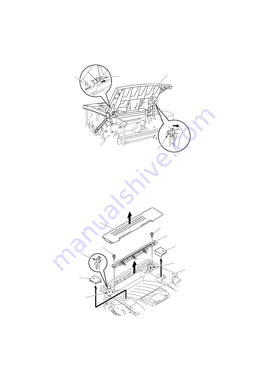 Brother HL-2460N Service Manual Download Page 114