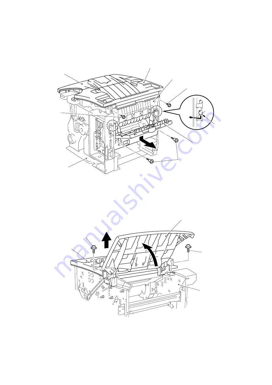 Brother HL-2460N Service Manual Download Page 115