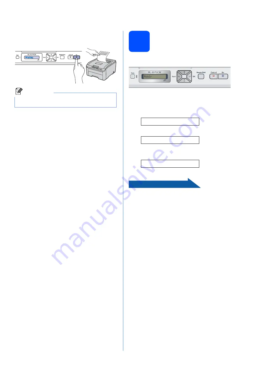 Brother HL-3070CW Quick Setup Manual Download Page 7