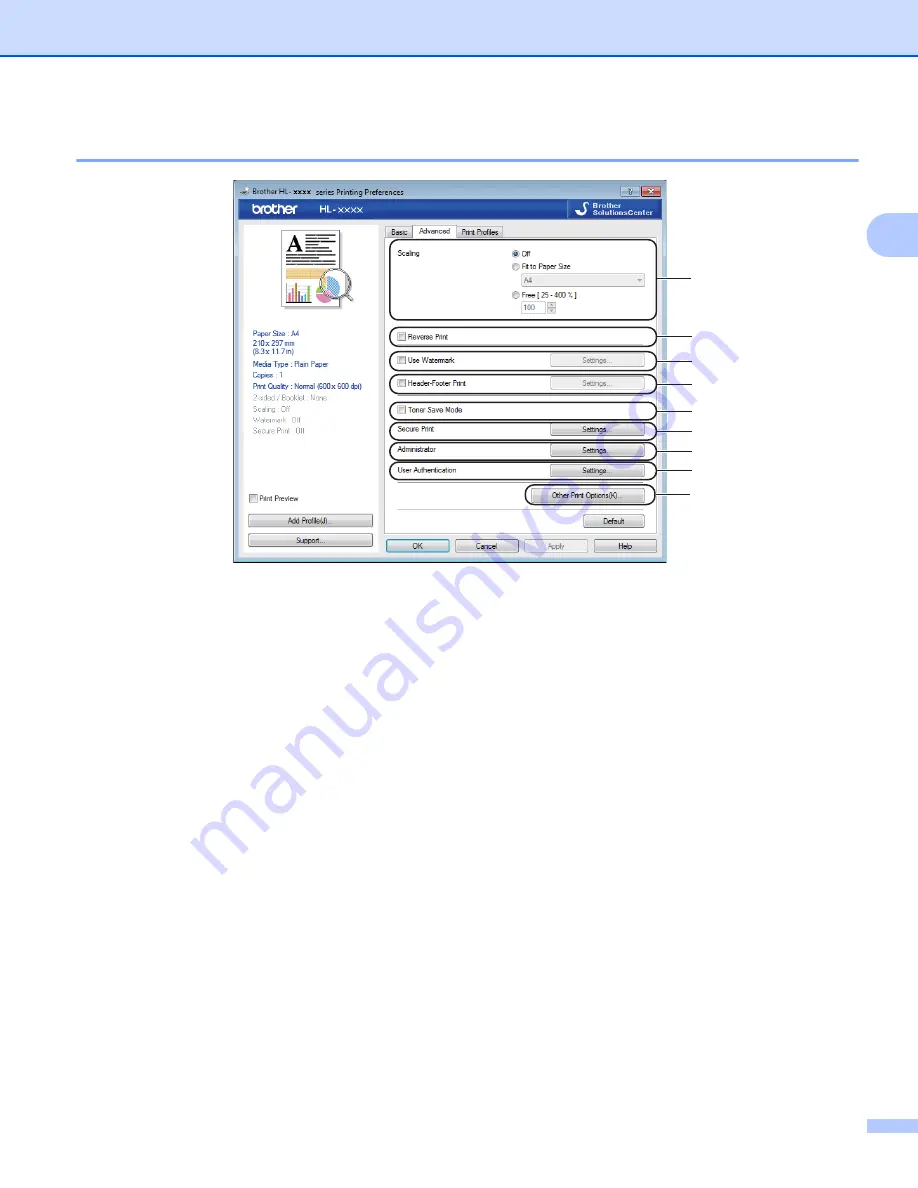 Brother HL-3170CDW User Manual Download Page 42