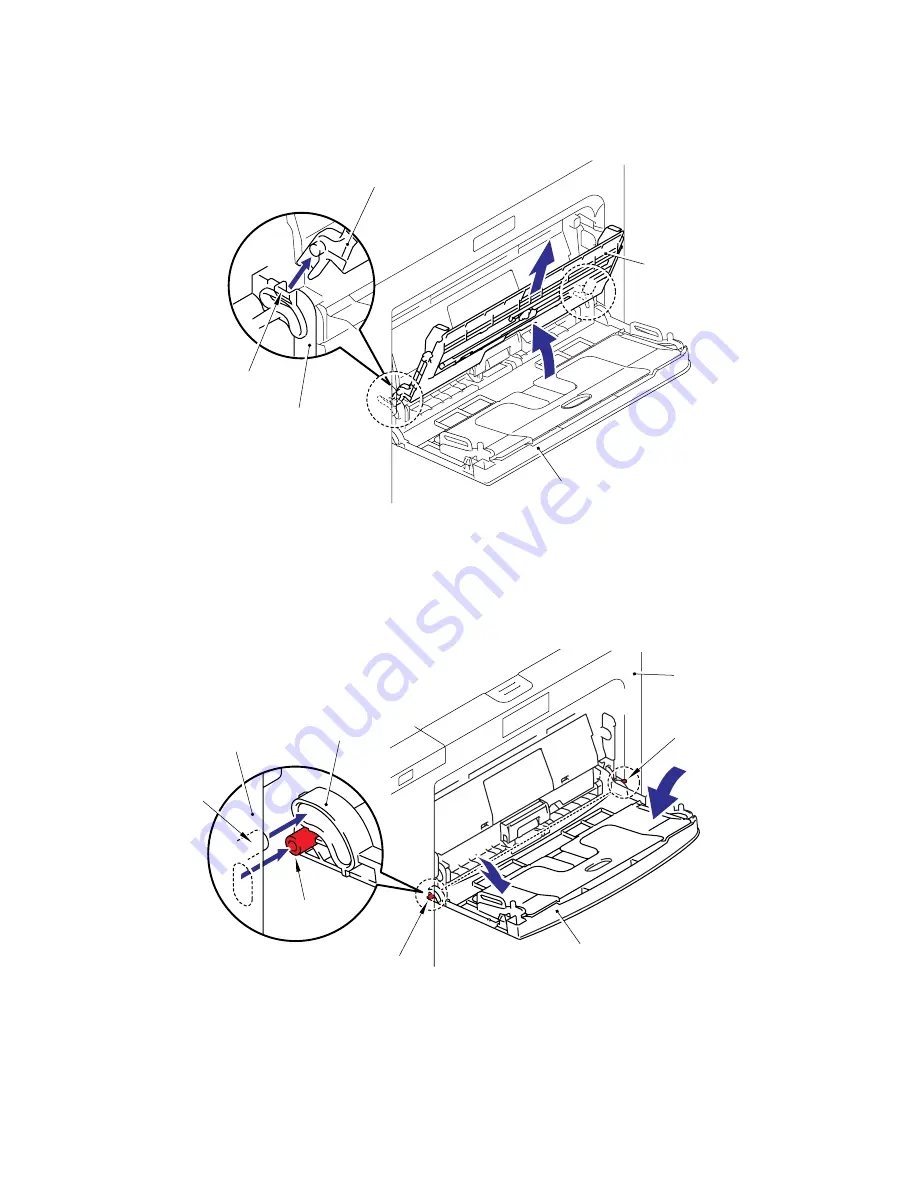 Brother HL-4040CN Service Manual Download Page 141