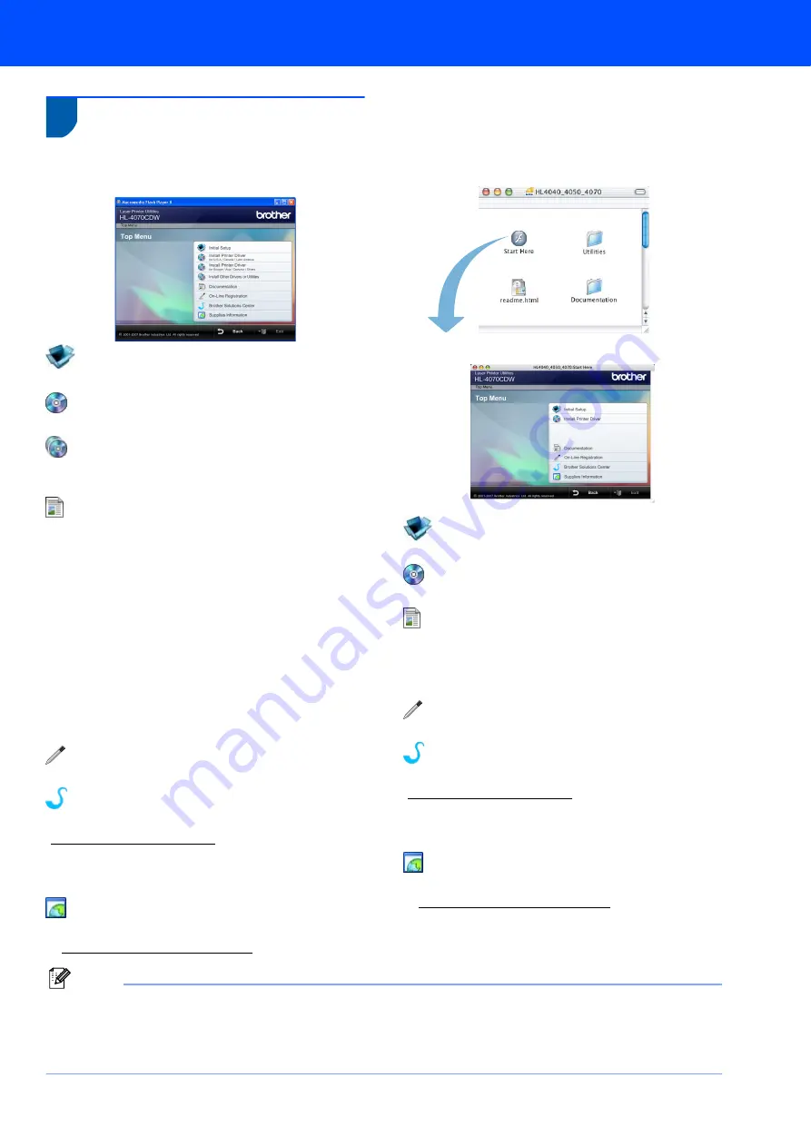 Brother HL-4070CDW Quick Setup Manual Download Page 11