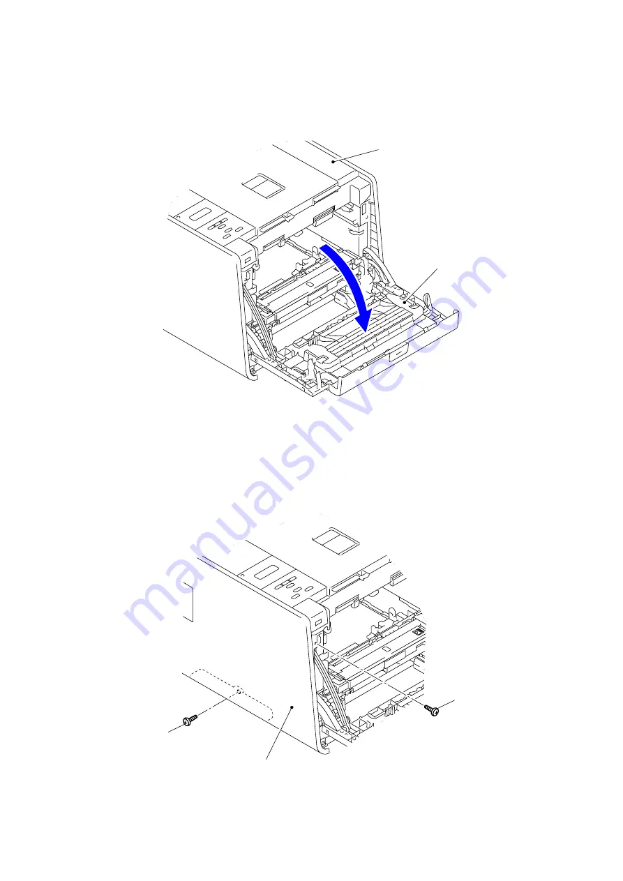 Brother HL-4140CN Service Manual Download Page 181