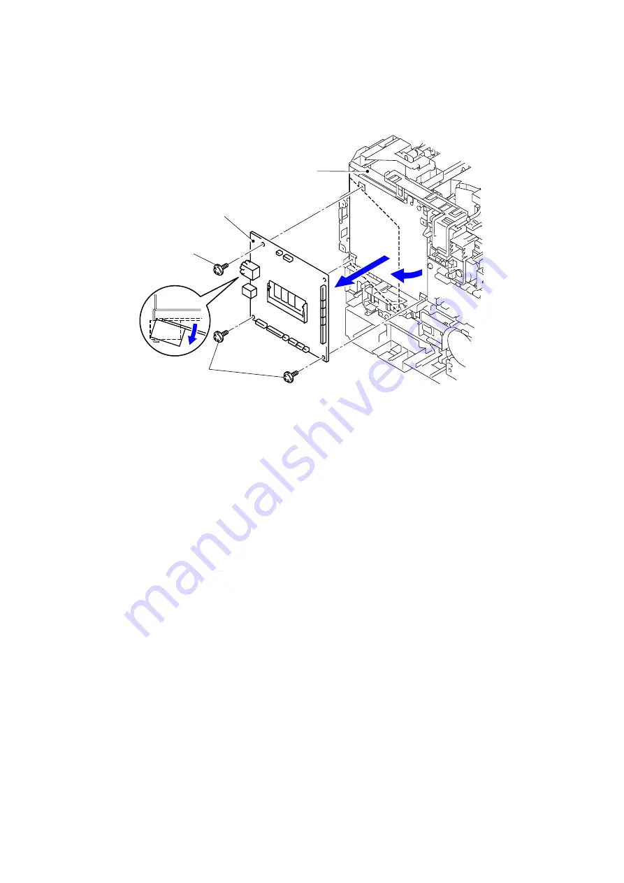 Brother HL-4140CN Service Manual Download Page 207