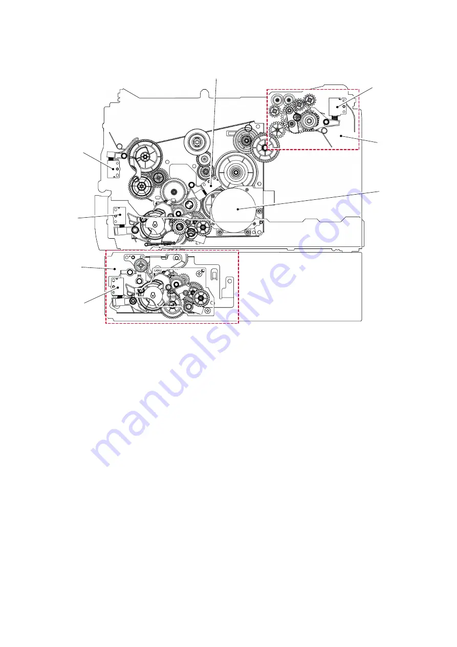 Brother HL-5250DN series Service Manual Download Page 45