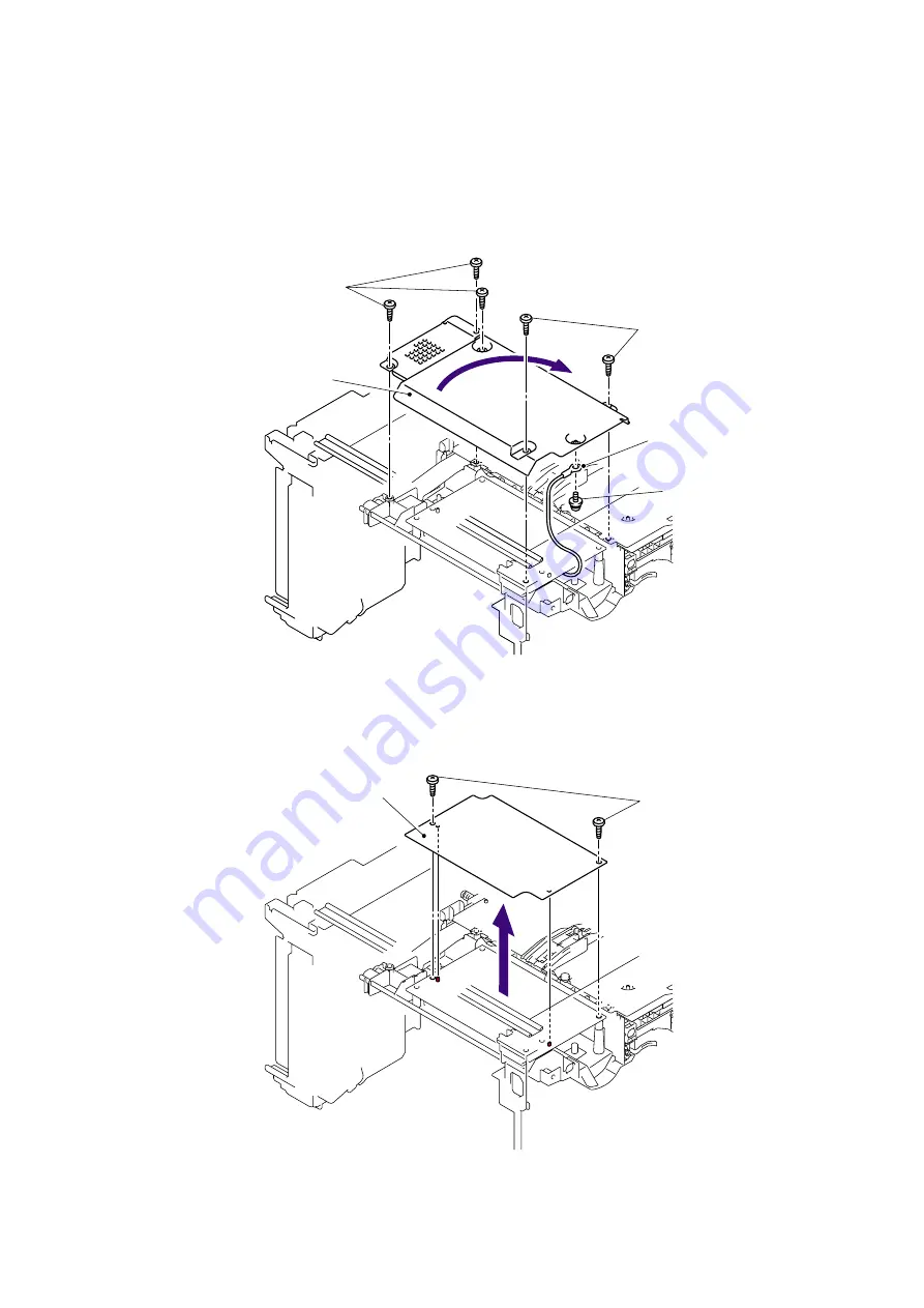 Brother HL-5250DN series Service Manual Download Page 237