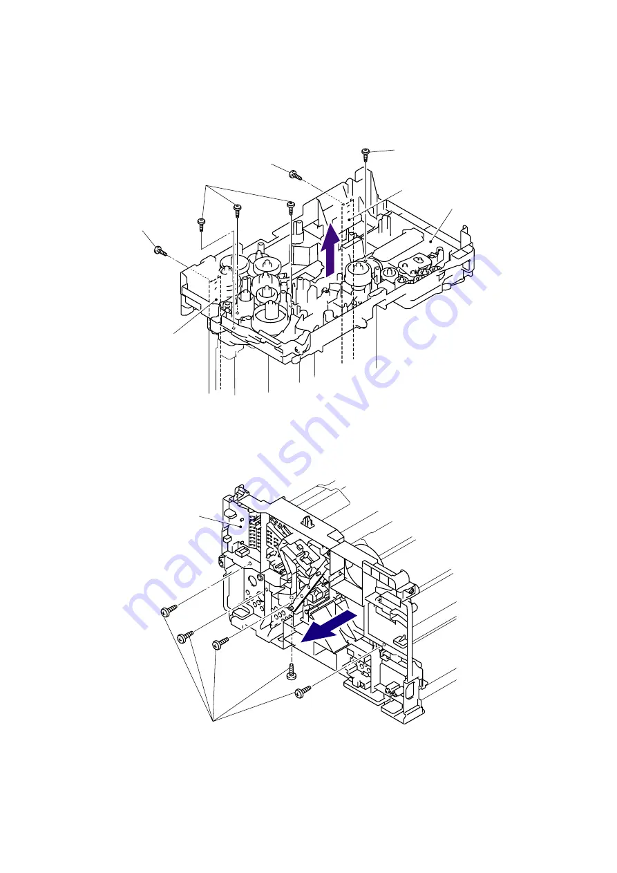 Brother HL-5250DN series Service Manual Download Page 244