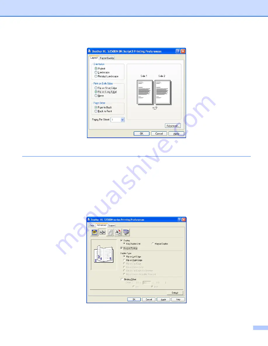 Brother HL-5250DN series User Manual Download Page 31