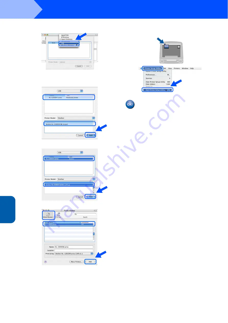 Brother HL-5280DW Quick Setup Manual Download Page 34