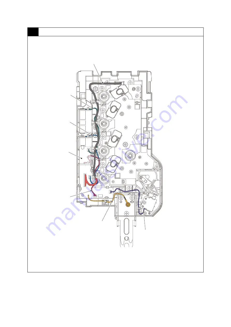 Brother HL-5580D Service Manual Download Page 172