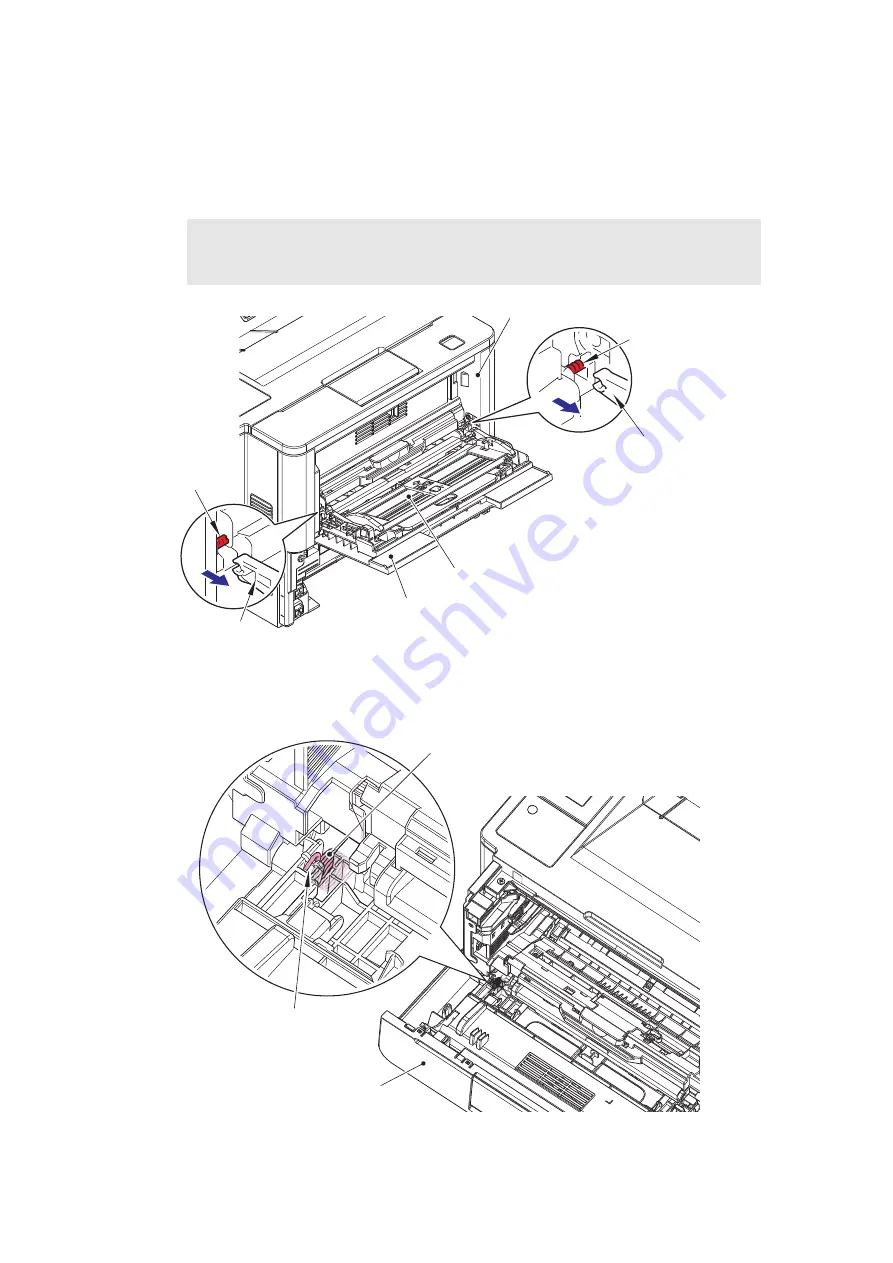 Brother HL-5580D Service Manual Download Page 191