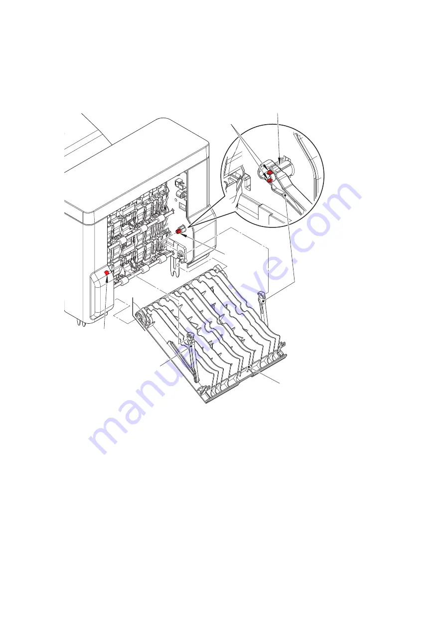 Brother HL-5580D Service Manual Download Page 272