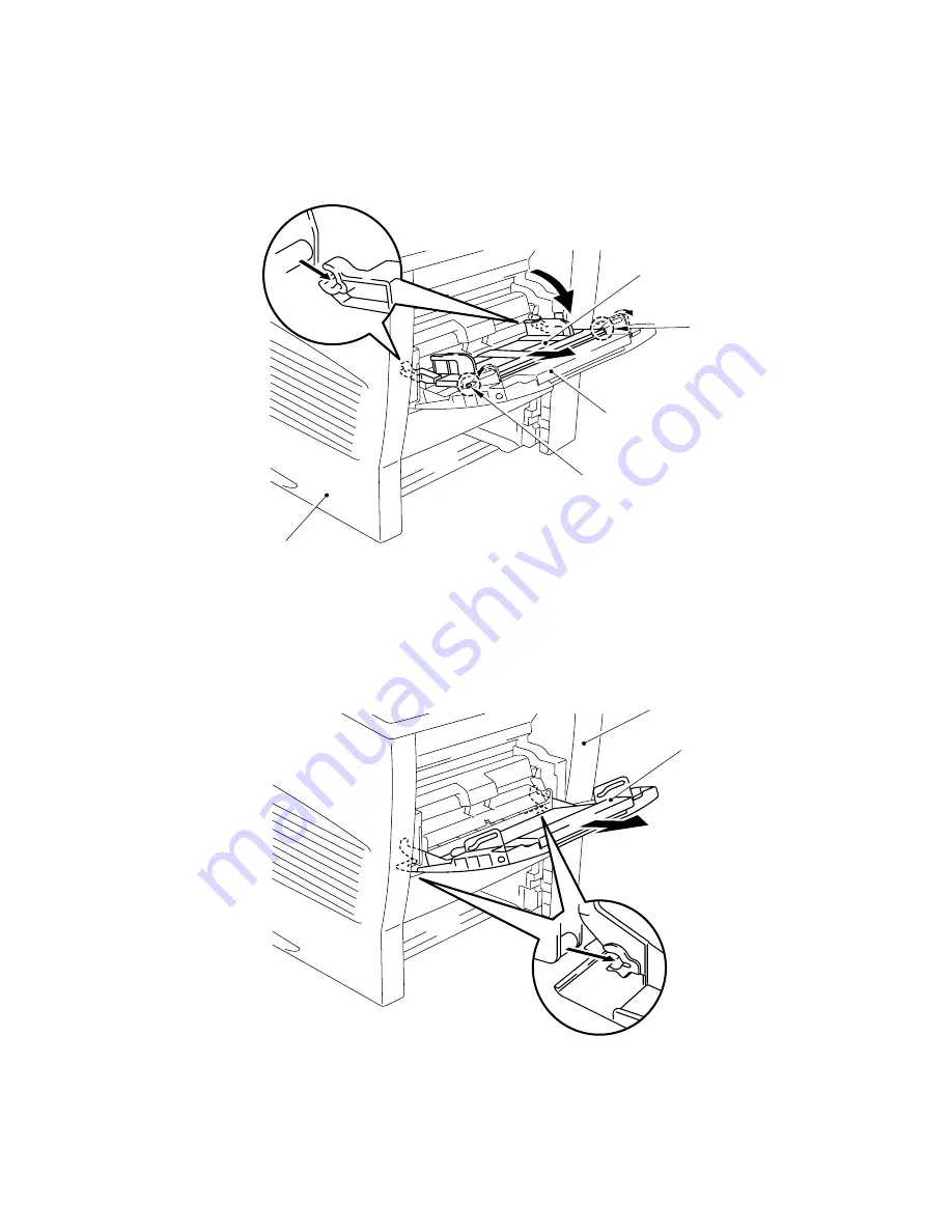 Brother HL-7050 Series Service Manual Download Page 131