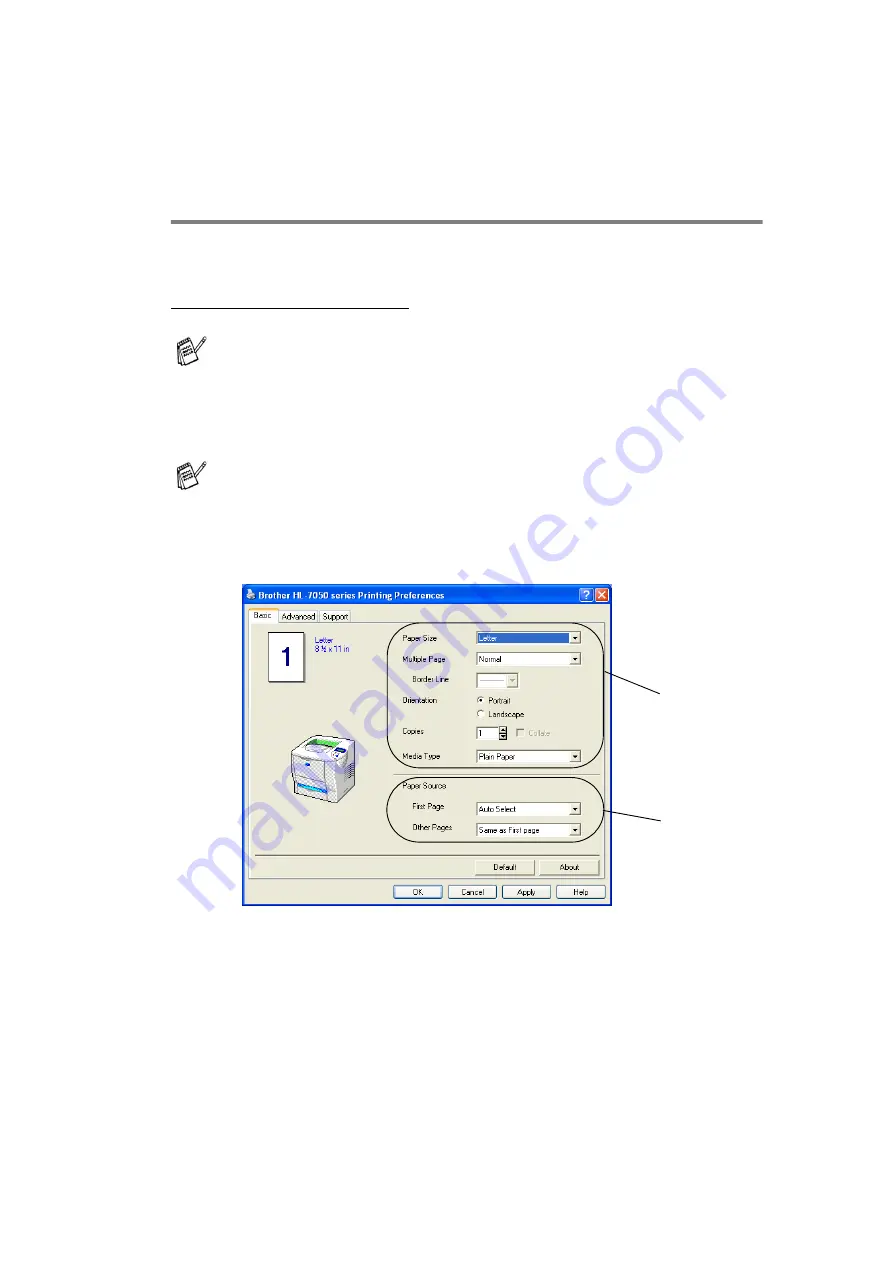 Brother HL-7050 Series User Manual Download Page 62