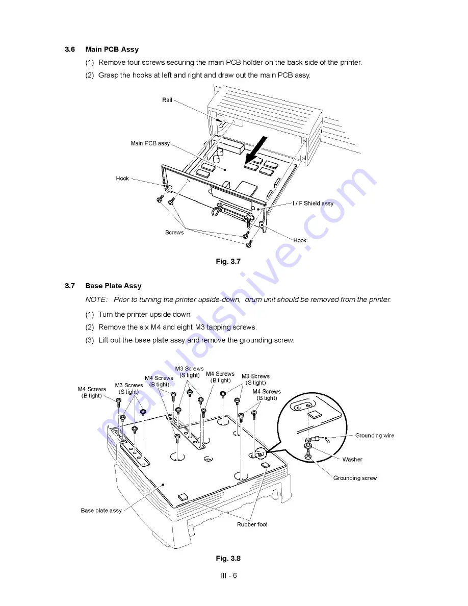 Brother HL 760 - B/W Laser Printer Service Manual Download Page 28