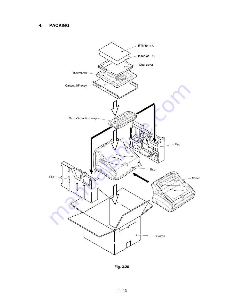 Brother HL 760 - B/W Laser Printer Service Manual Download Page 35