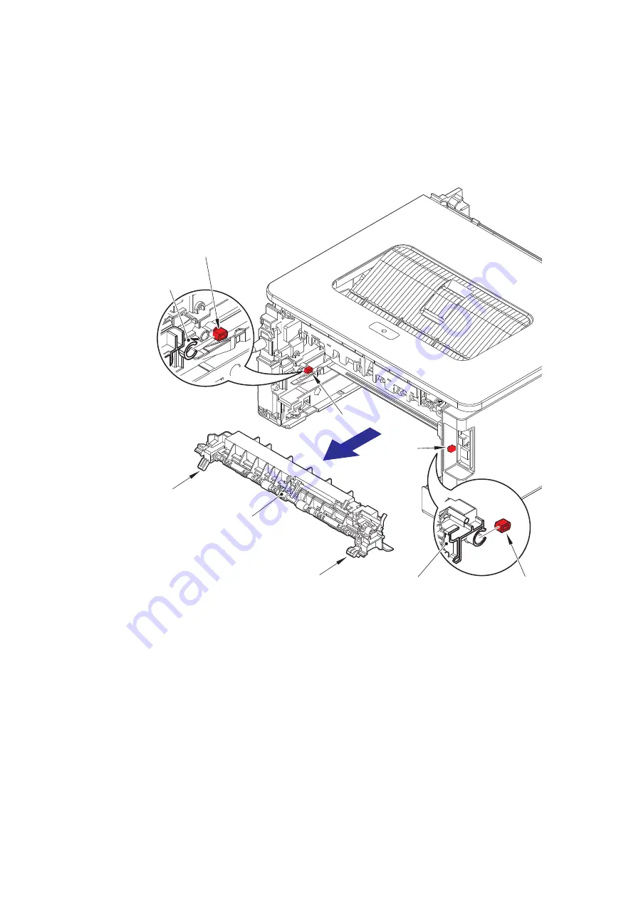 Brother HL-B2080DW Service Manual Download Page 133