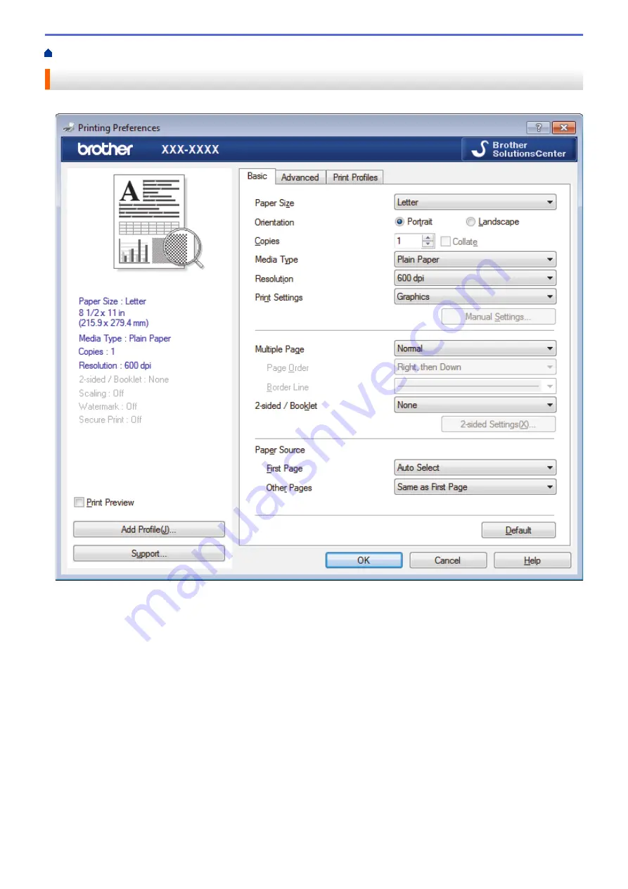 Brother HL-L6400DW Online User'S Manual Download Page 70