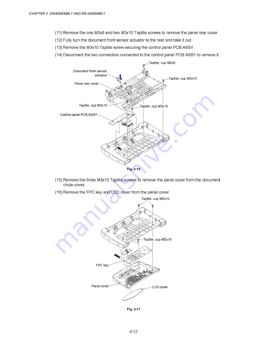 Brother HL-P2500 Service Manual Download Page 79