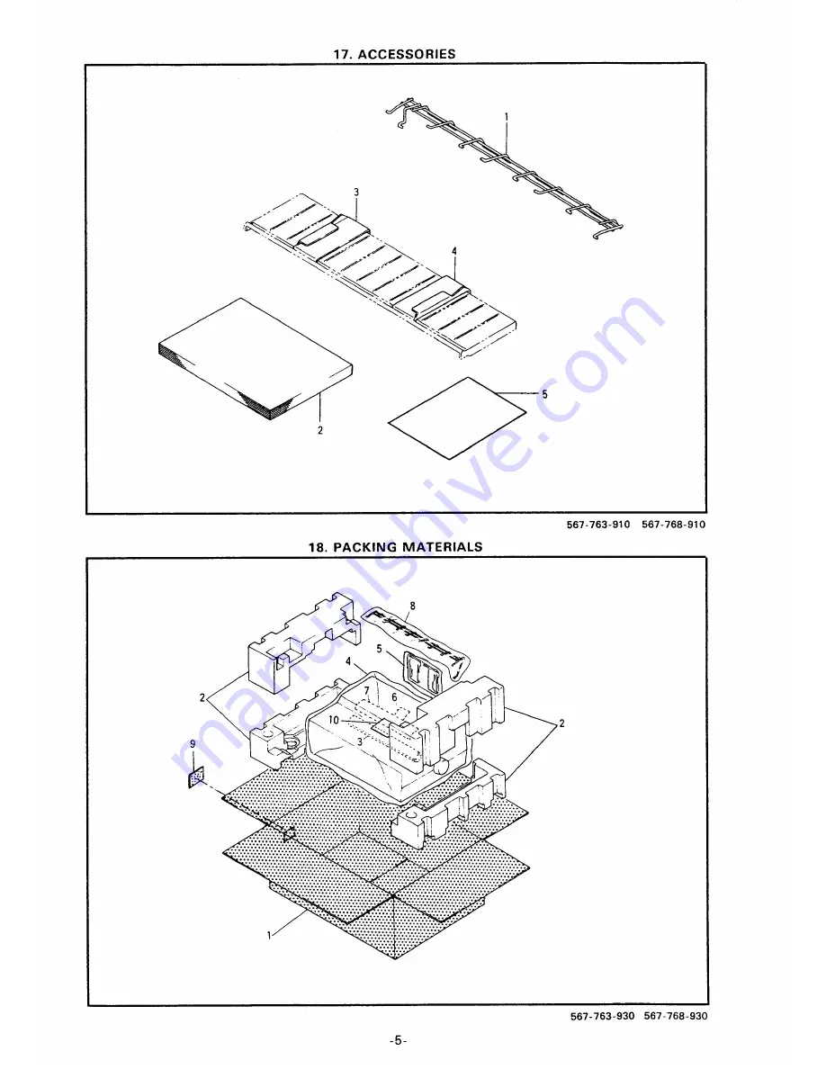 Brother IMPACT DOT MATRIX PIRNTER Parts Reference List Download Page 59