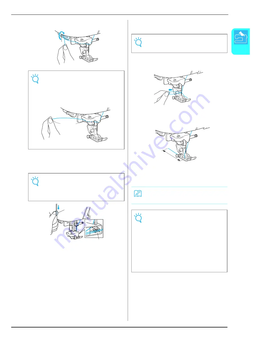 Brother Innov-is 2500D Operation Manual Download Page 32