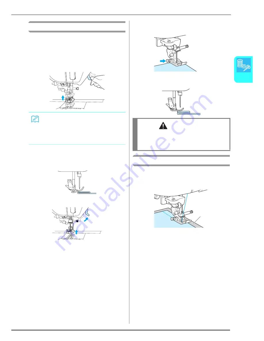 Brother Innov-is 2500D Operation Manual Download Page 44