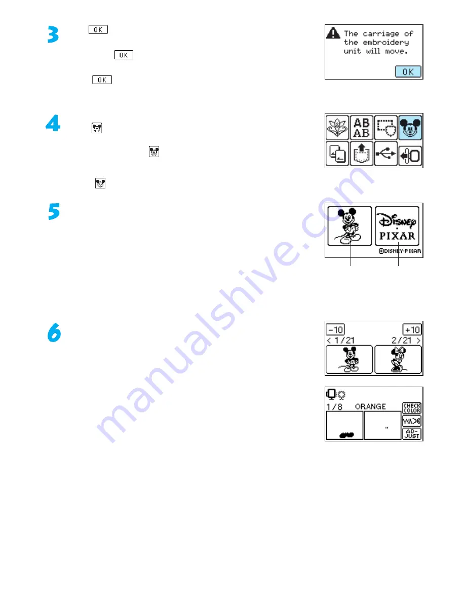 Brother Innov-is 950D Design Manual Download Page 3