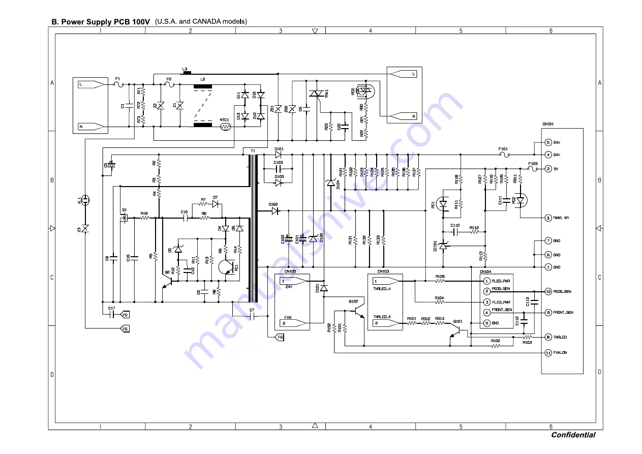 Brother Intelli FAX-2820 Service Manual Download Page 317