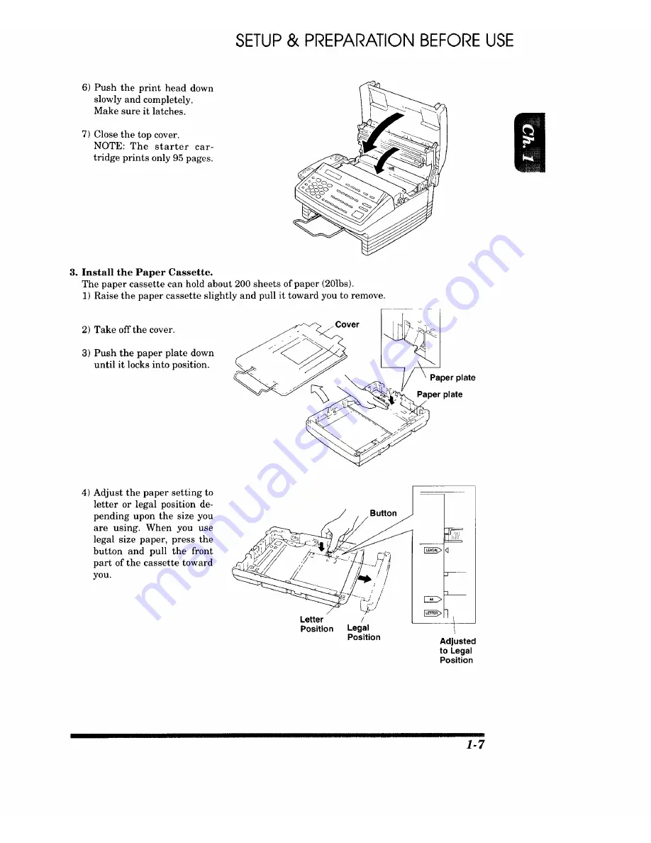 Brother IntelliFAX 1450MC Owner'S Manual Download Page 17