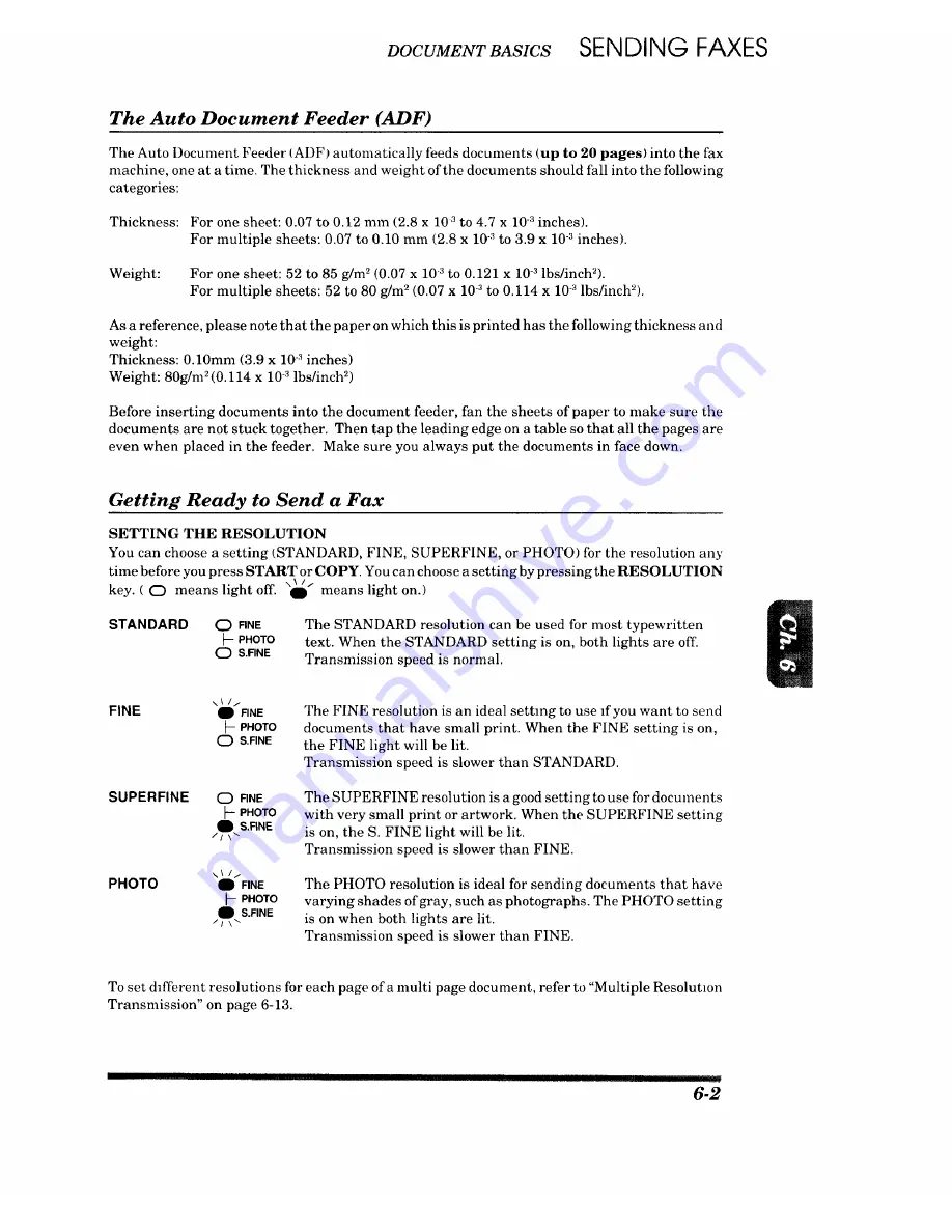 Brother IntelliFAX 1450MC Owner'S Manual Download Page 49