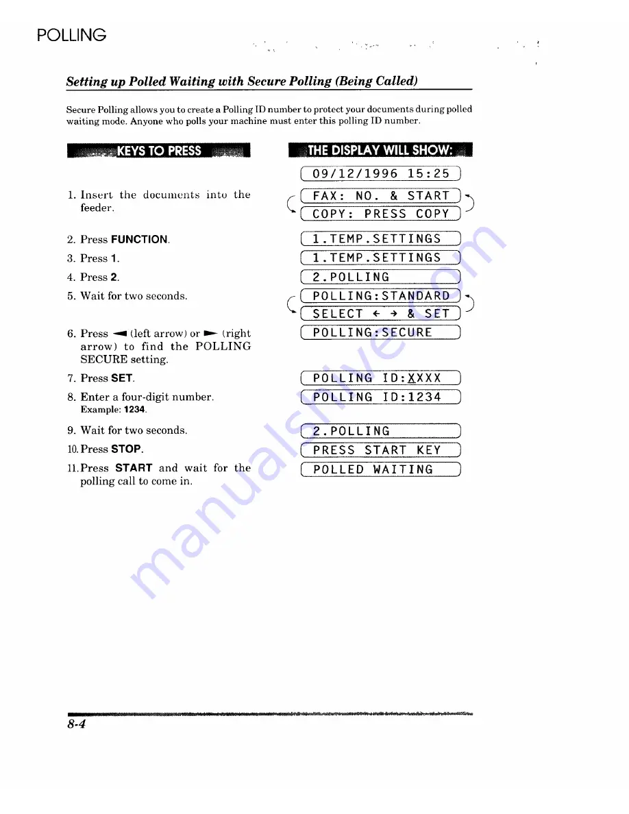 Brother IntelliFAX 1450MC Owner'S Manual Download Page 94