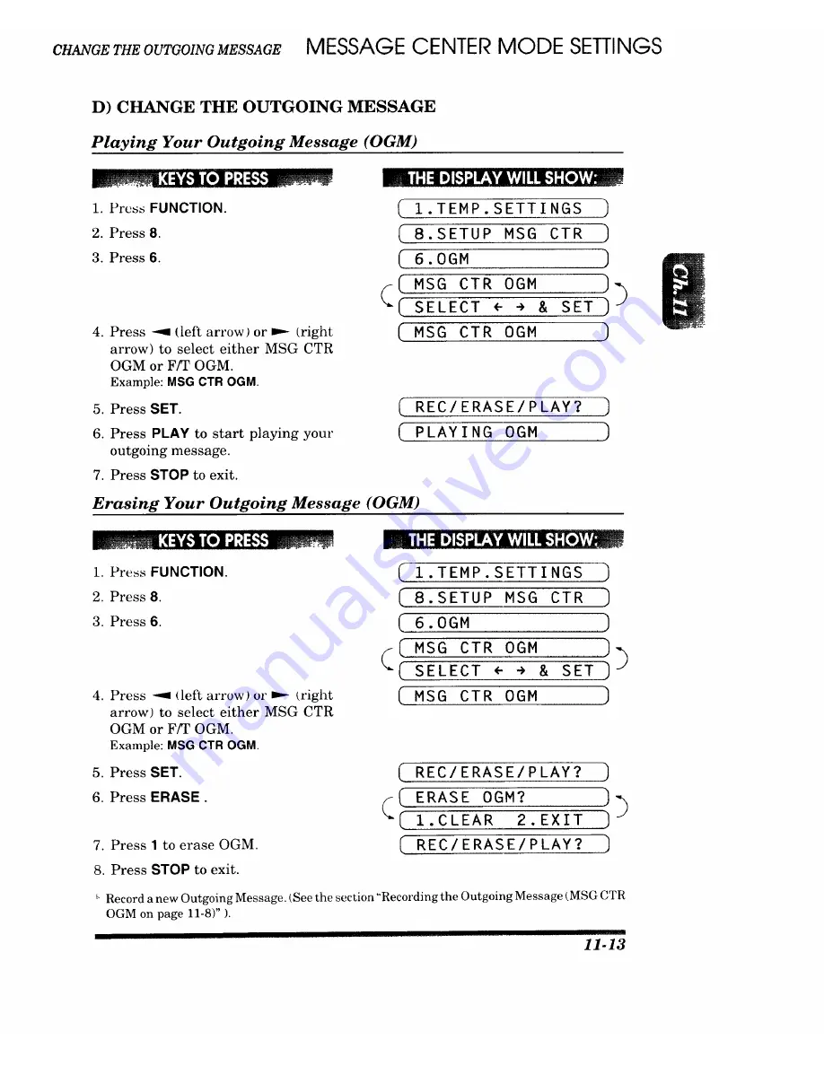 Brother IntelliFAX 1450MC Owner'S Manual Download Page 119