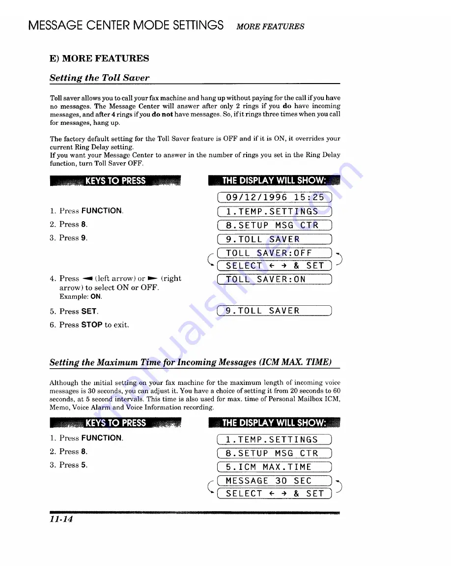 Brother IntelliFAX 1450MC Owner'S Manual Download Page 120