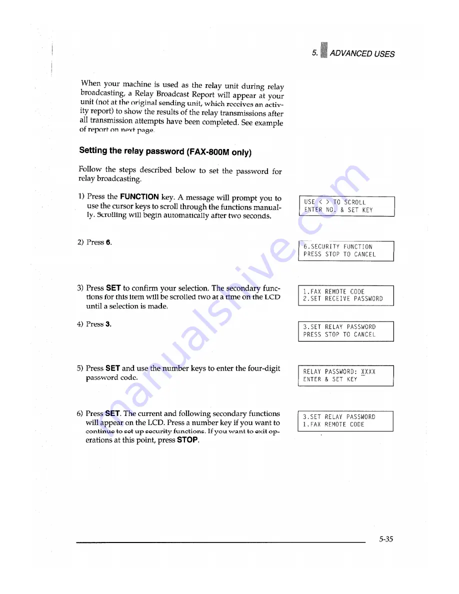 Brother IntelliFAX 1500M Owner'S Manual Download Page 115