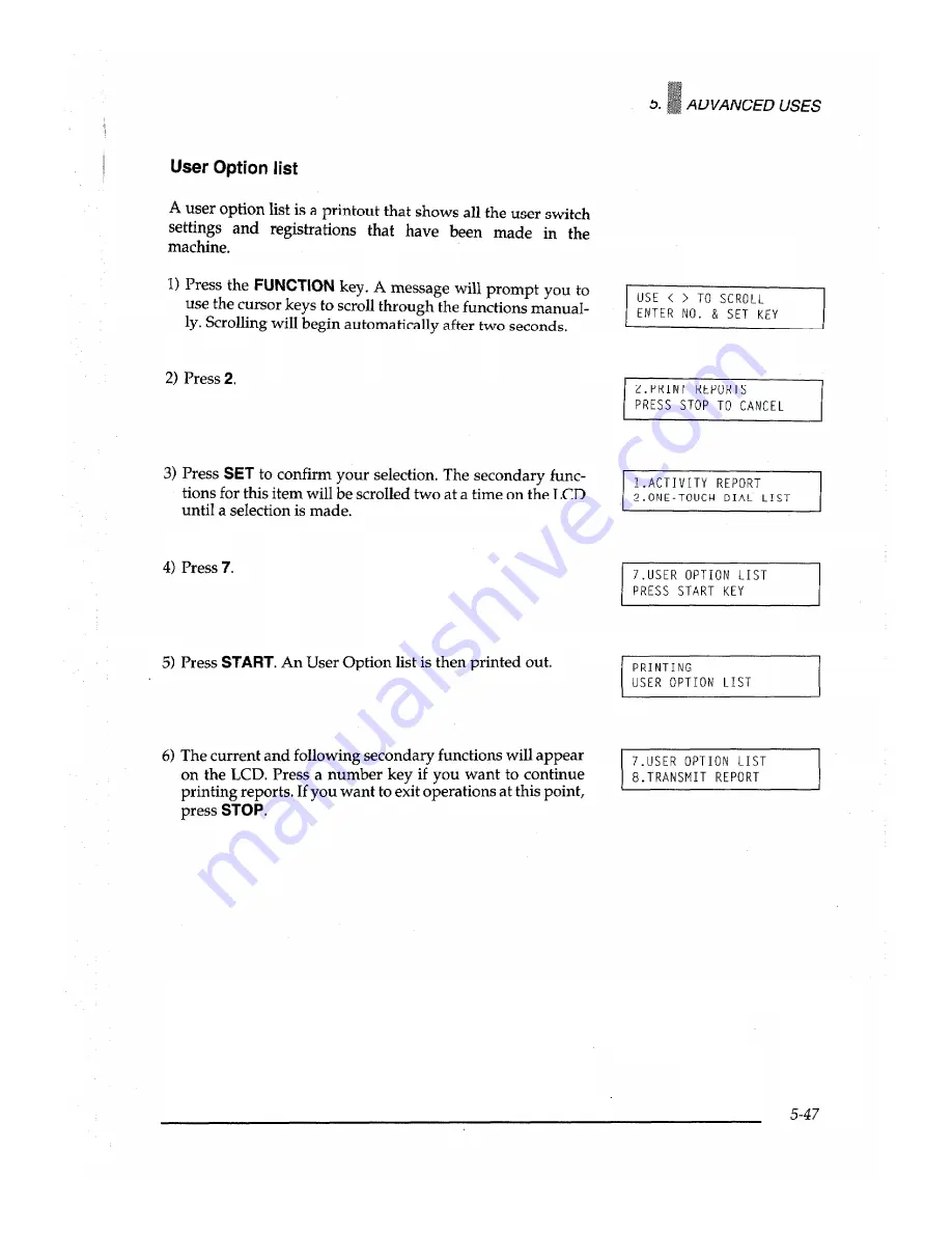 Brother IntelliFAX 1500M Owner'S Manual Download Page 127