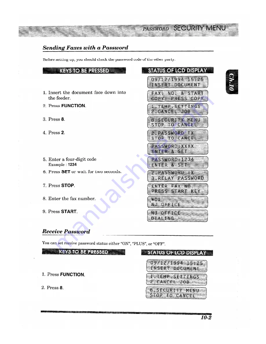 Brother IntelliFAX 3500ML Owner'S Manual Download Page 107