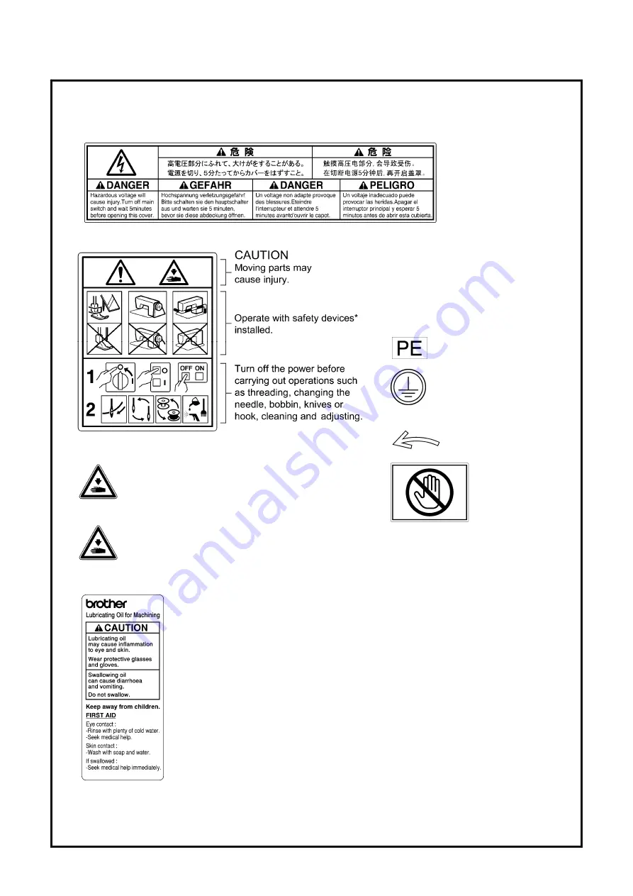 Brother KE-430F Series Instruction Manual Download Page 6