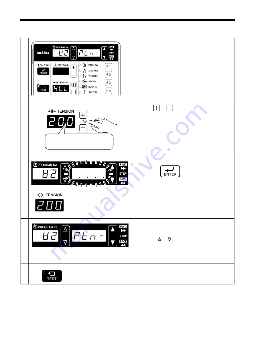 Brother KE-430F Series Service Manual Download Page 56