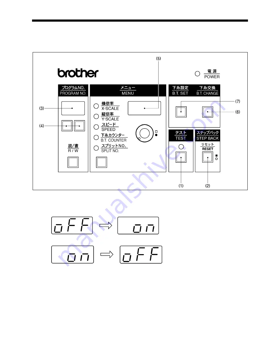 Brother KE-436C Instruction Manual Download Page 58