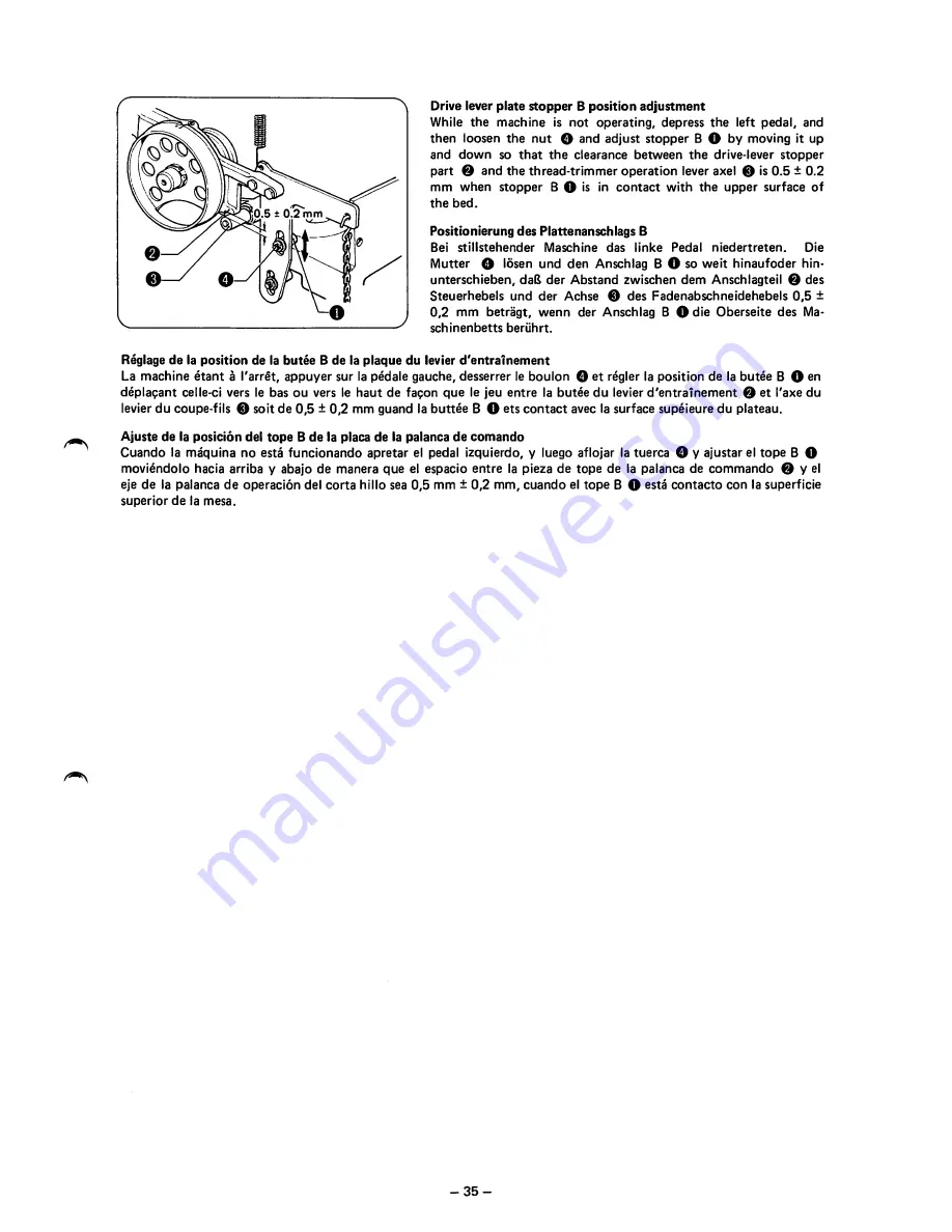 Brother KM-4300 Instruction Manual Download Page 38