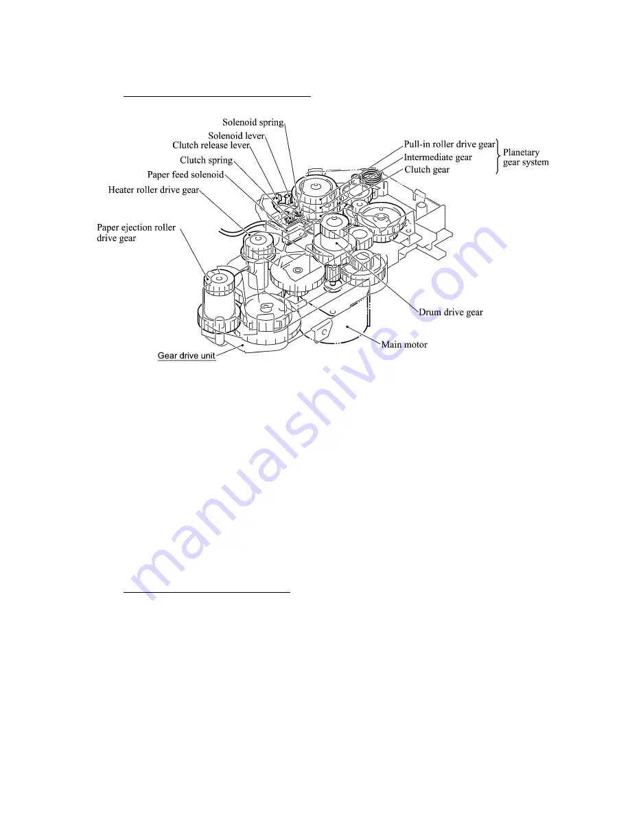 Brother Laser MFC-4800 Service Manual Download Page 27