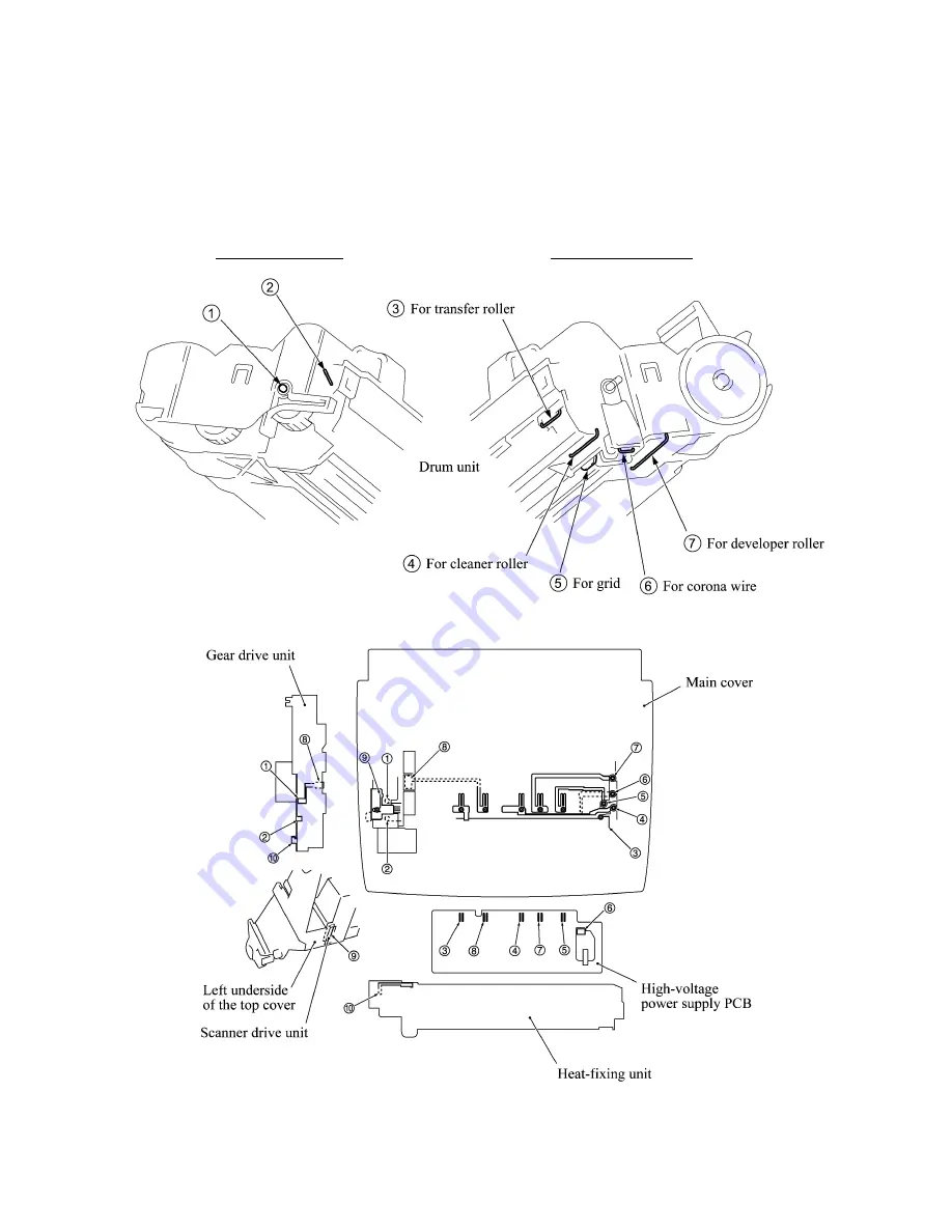 Brother Laser MFC-4800 Service Manual Download Page 84