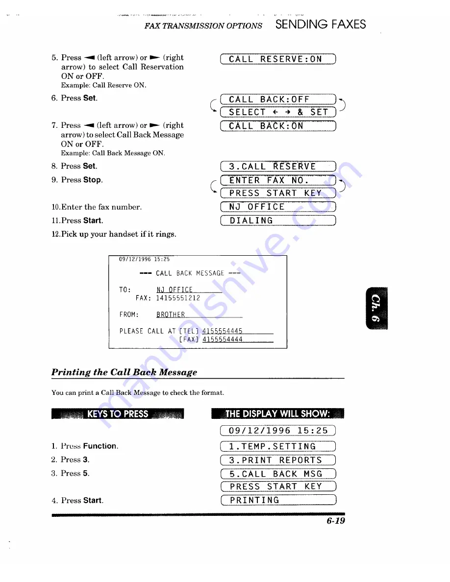 Brother LaserFax IntelliFAX 3550 Скачать руководство пользователя страница 63