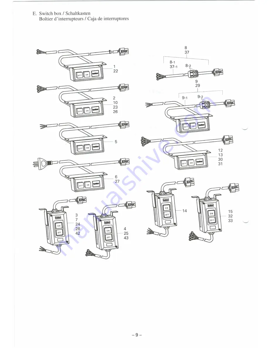 Brother MD-602 Parts Manual Download Page 12