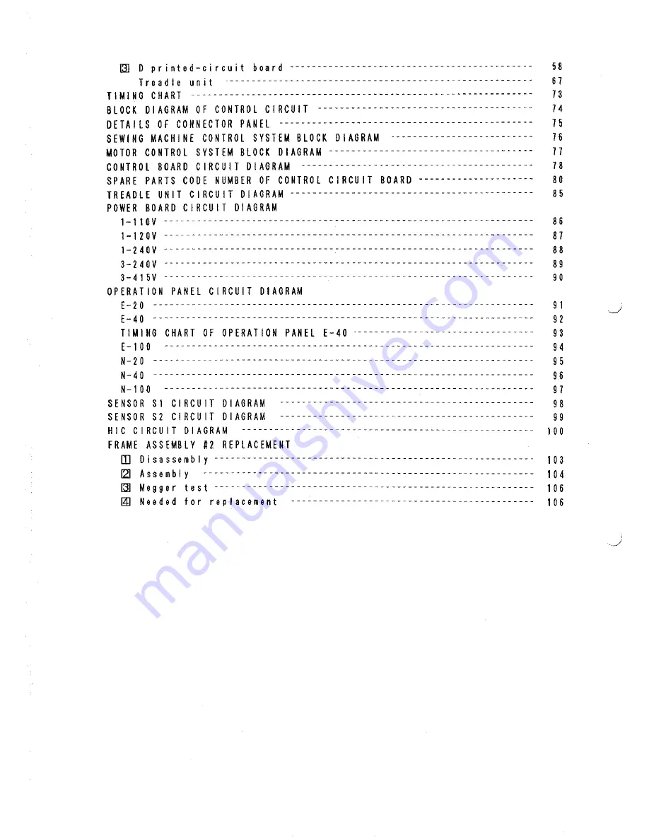 Brother MD-806 Service Manual Download Page 4