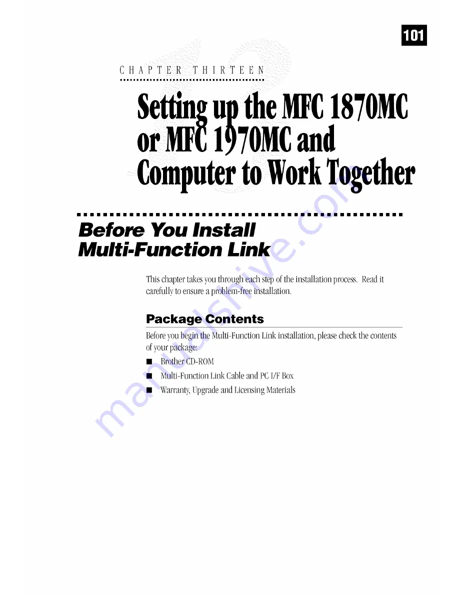 Brother MFC 1870MC Owner'S Manual Download Page 109